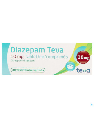 Diazepam teva comp 30 x 10mg