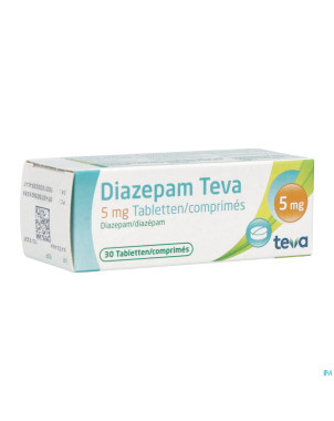 Diazepam teva comp 30 x  5mg