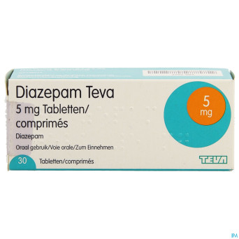 Diazepam teva comp 30 x  5mg