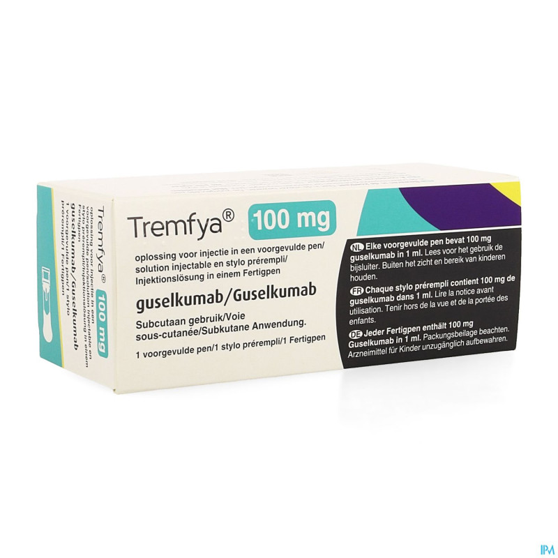 Tremfya 100mg onepress sol inj stylo prerempli 1