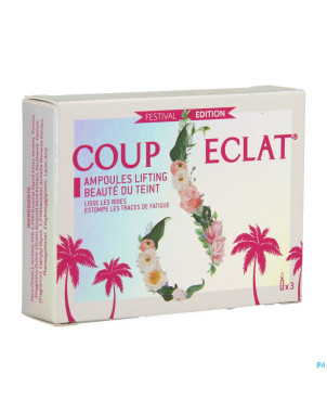 Coup d'eclat ampoules lifting festival edit. 3x1ml