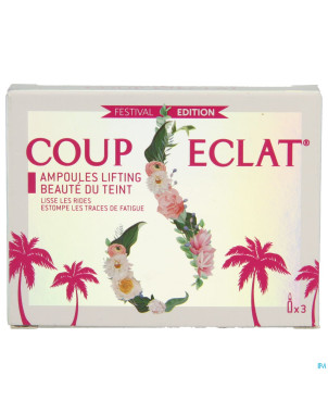Coup d'eclat ampoules lifting festival edit. 3x1ml