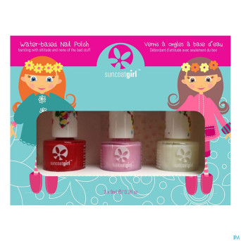 Suncoatgirl coffret ballerina b. vao enfants 3x9ml