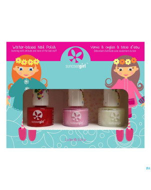 Suncoatgirl coffret ballerina b. vao enfants 3x9ml