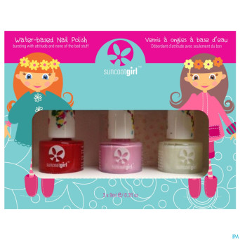 Suncoatgirl coffret ballerina b. vao enfants 3x9ml