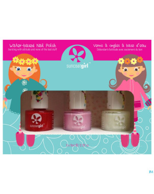 Suncoatgirl coffret ballerina b. vao enfants 3x9ml