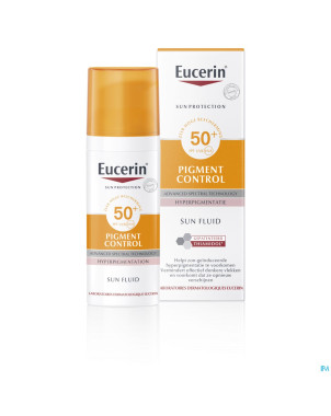 Eucerin sun pigment control fluid ip50+ 50ml