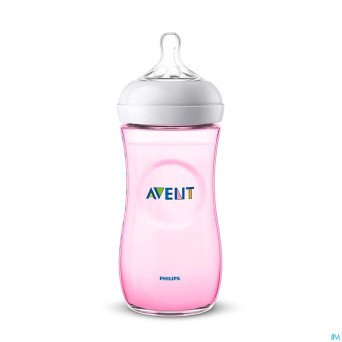 Philips avent natural 2.0 biberon 260ml rose