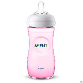 Philips avent natural 2.0 biberon 260ml rose