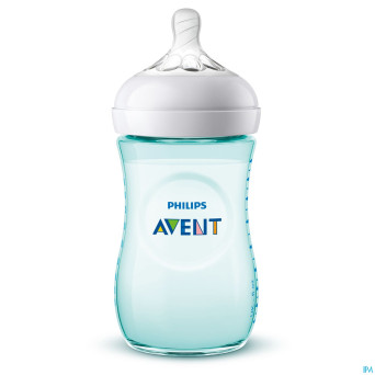 Philips avent natural 2.0 biberon 260ml sarcelle