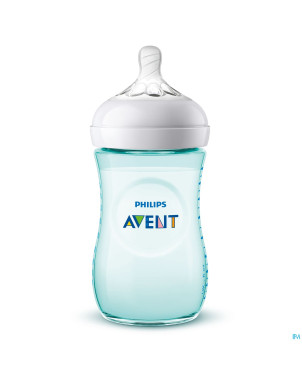 Philips avent natural 2.0 biberon 260ml sarcelle