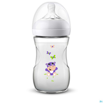 Philips avent natural 2.0 biberon 260ml hippo
