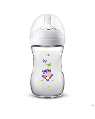 Philips avent natural 2.0 biberon 260ml hippo
