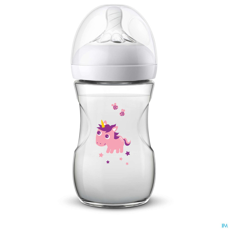 Philips avent natural 2.0 biberon 260ml unicorn
