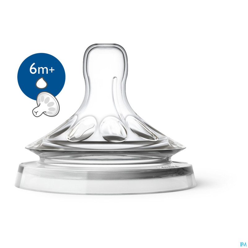 Philips avent natural 2.0 tetine nouriture epais