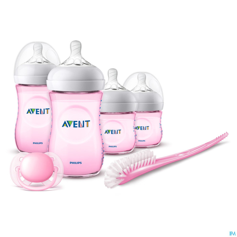 Philips avent natural 2.0 kit nouveau ne rose