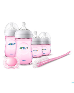 Philips avent natural 2.0 kit nouveau ne rose