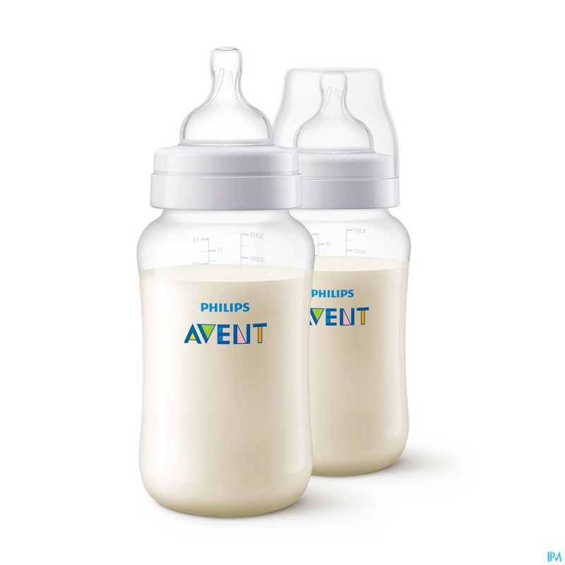 Philips avent a/colic biberon 330ml duo