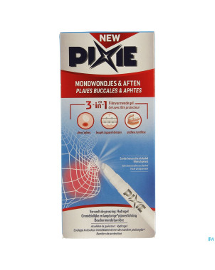 Pixie plaies buccales+aphtes stylo gel    3,3ml
