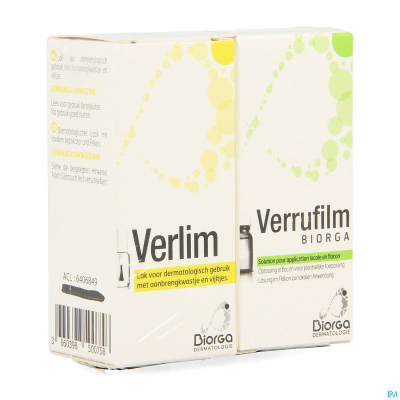 Verrufilm fl 14ml + verlim fl 7,5ml duopack