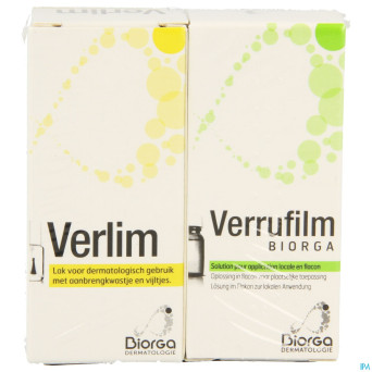 Verrufilm fl 14ml + verlim fl 7,5ml duopack