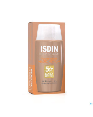 Isdin fotoprotector fusion water medium ip50 50ml
