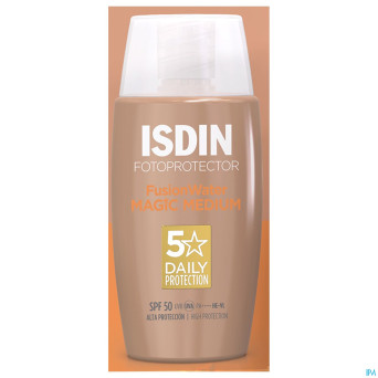 Isdin fotoprotector fusion water medium ip50 50ml