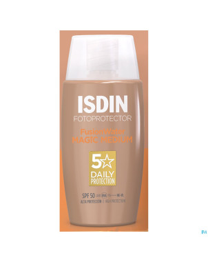 Isdin fotoprotector fusion water medium ip50 50ml