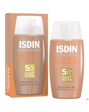 Isdin fotoprotector fusion water medium ip50 50ml