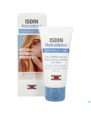 Isdin nutradeica seborrheic facial gel cr. 50ml