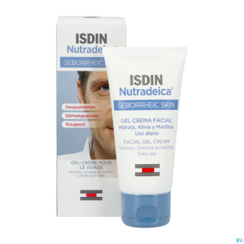 Isdin nutradeica seborrheic facial gel cr. 50ml