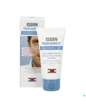 Isdin nutradeica seborrheic facial gel cr. 50ml