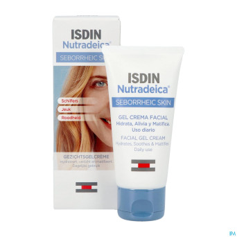 Isdin nutradeica seborrheic facial gel cr. 50ml