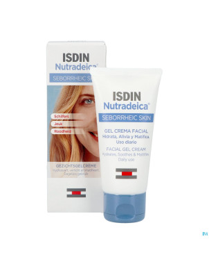Isdin nutradeica seborrheic facial gel cr. 50ml