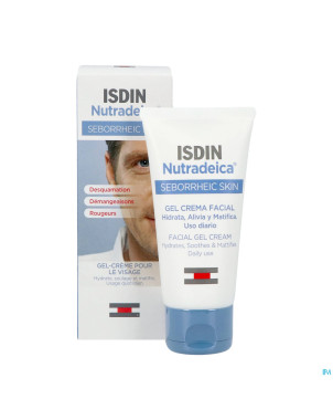 Isdin nutradeica seborrheic facial gel cr. 50ml