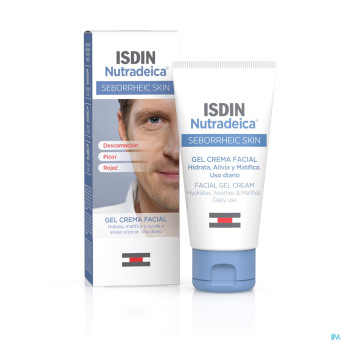 Isdin nutradeica seborrheic facial gel cr. 50ml