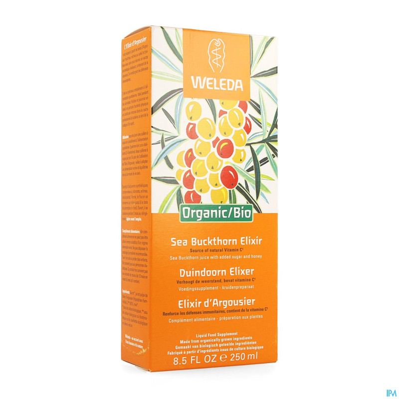 Weleda elixir argousier    250ml