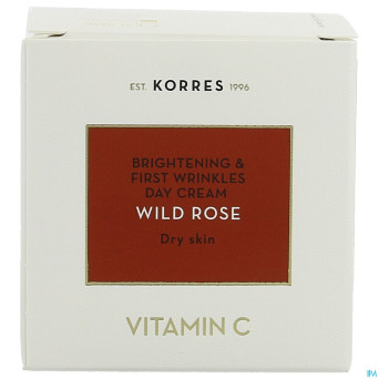 Korres kf rose sauv. rides cr.jour peaux sech.40ml