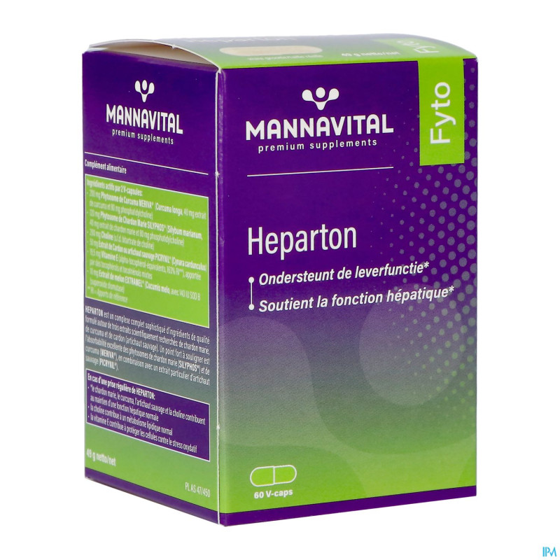 Mannavital heparton    v-caps 60