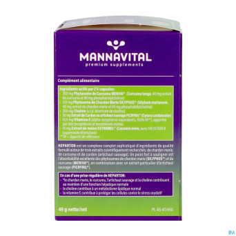Mannavital heparton    v-caps 60