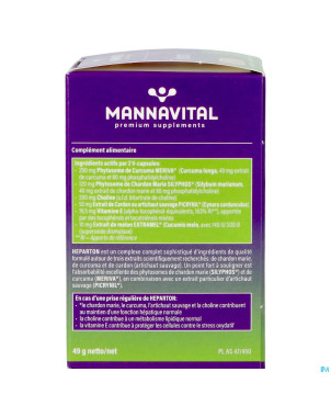 Mannavital heparton    v-caps 60