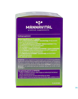 Mannavital heparton    v-caps 60