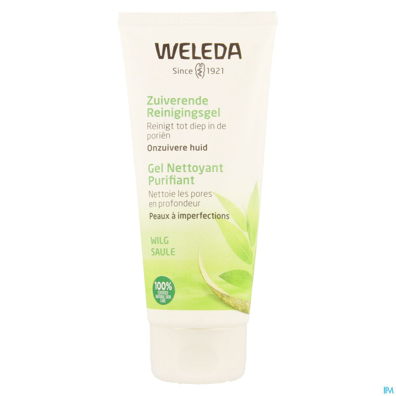 Weleda gel nettoyant purifiant (vegan)    100ml