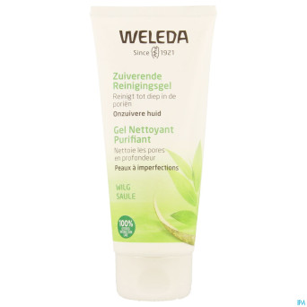 Weleda gel nettoyant purifiant (vegan)    100ml