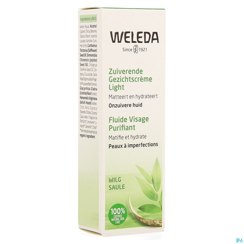 Weleda fluide matifiant (vegan)    30ml