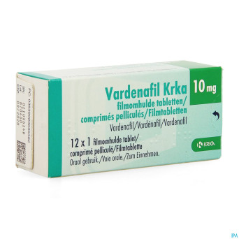 Vardenafil krka 10mg comp pell 12 x 10mg