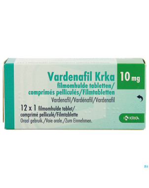 Vardenafil krka 10mg comp pell 12 x 10mg
