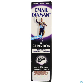Email diamant dentifrice charbon    75ml