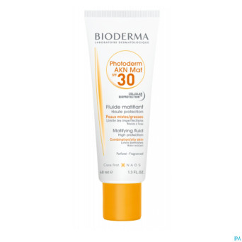Bioderma photoderm akn mat spf30 tube canule  40ml