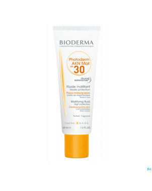 Bioderma photoderm akn mat spf30 tube canule  40ml